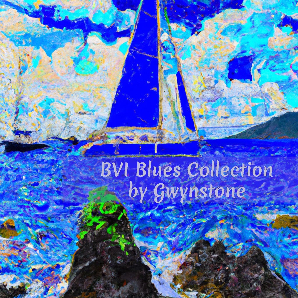 Close-up of Sea Turtle Earrings with color changing mood beads and sterling silver lever backs, perfect gift for ocean lovers from the BVI Blues Collection.