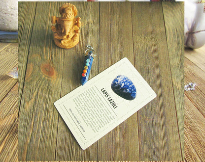 Stylish Lapis Lazuli Chakra Stones Pendant designed for yoga lovers, emphasizing healing properties and craftsmanship.