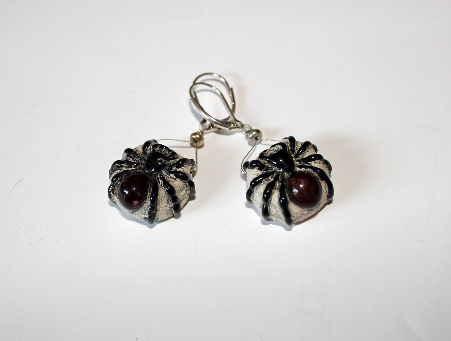 Spider earrings - Halloween Jewelry - Fun Novelty Earrings Gift - quirky kitch cute creepy fun