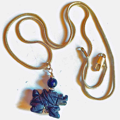 Fantasy Themed Jewelry - Carved Black Hematite Dragon Earrings & Necklace Set, Unique Gamer Gift