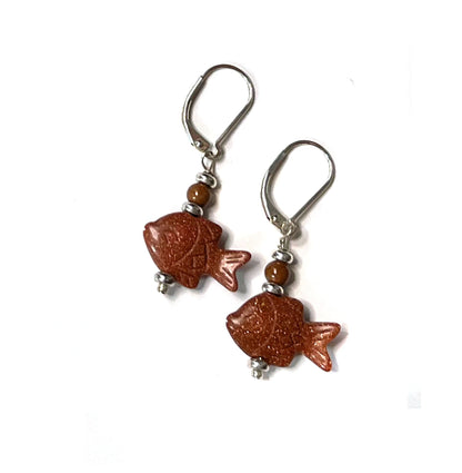 Aquarium Keeper Gift - small colorful fish earrings, a sophisticated yet fun accessory reflecting the beauty of marine life.